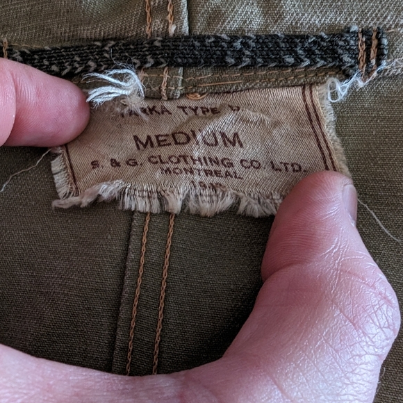 World war 2 WW2 Parka type D - Picture 2 of 4